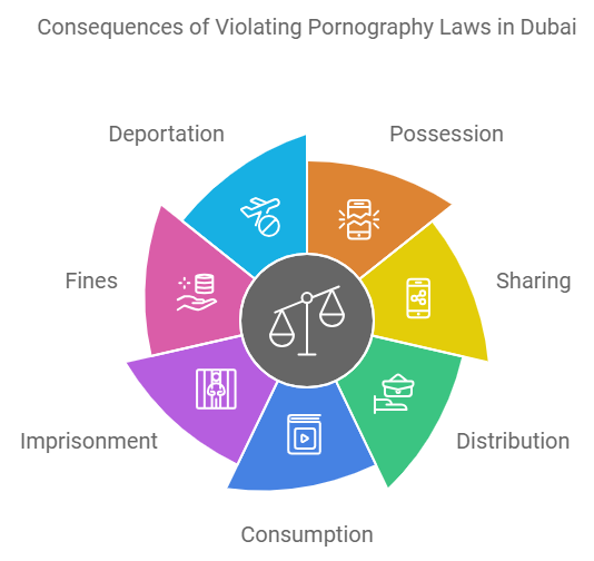 Consequences of Violating Pornography Laws in Dubai