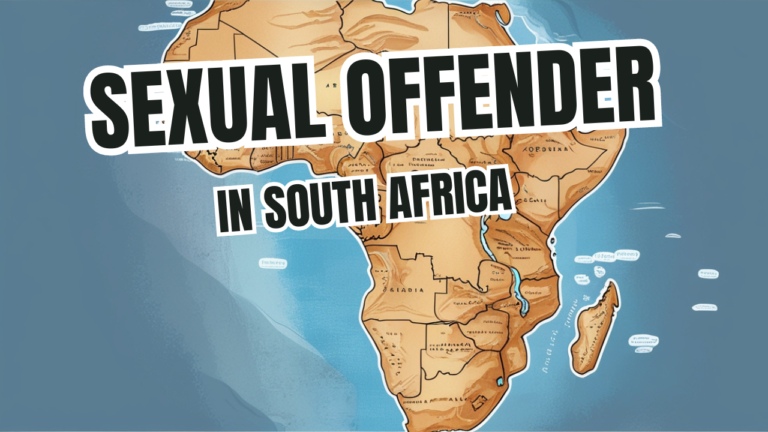 Sexual Offender In South Africa