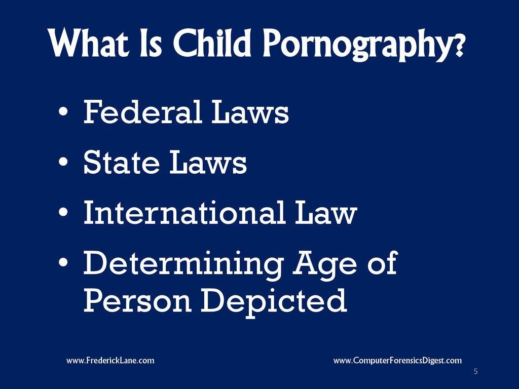 Pornography Laws in California
