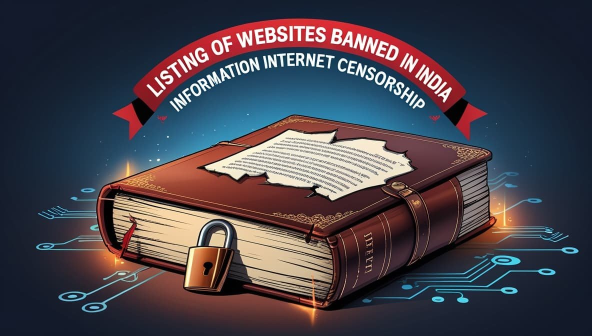 Read more about the article Listing Of Websites Banned In India Information Internet Censorship[2025 Updated]