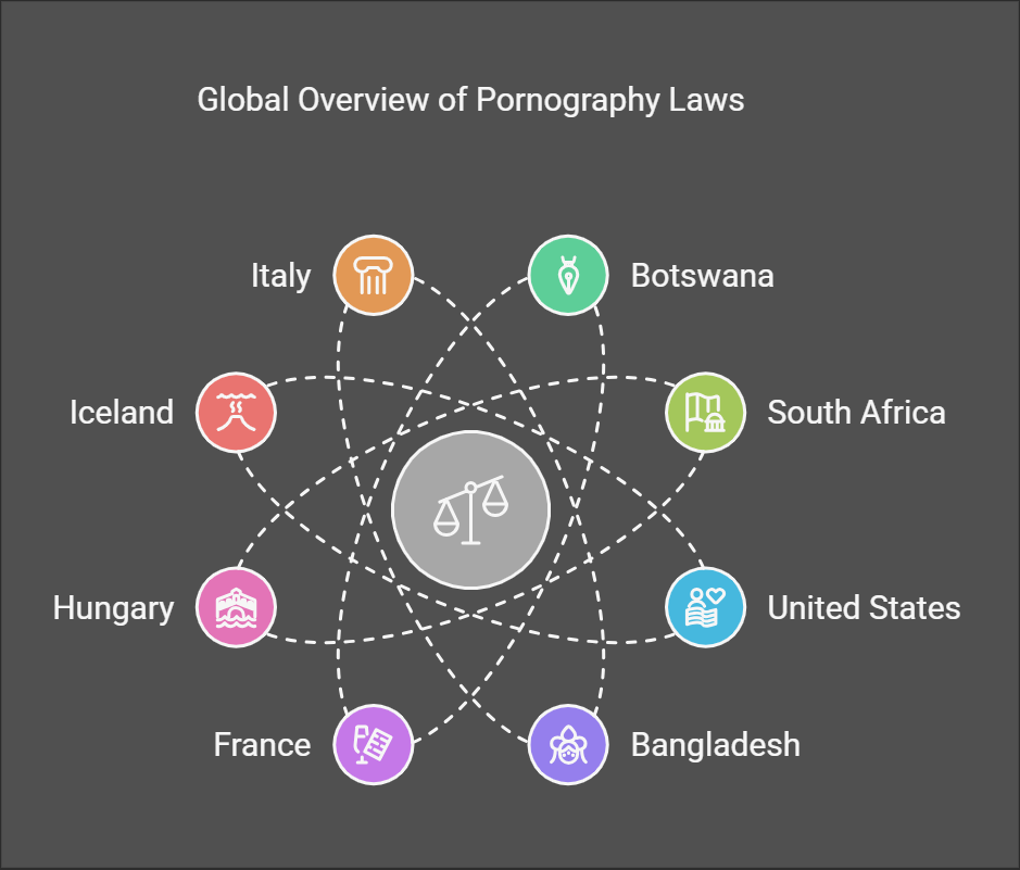 Pornography Laws by Region