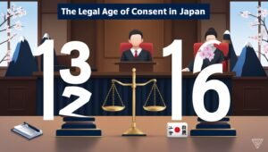 Read more about the article The Legal Age of Consent in Japan – 13 or 16 ?